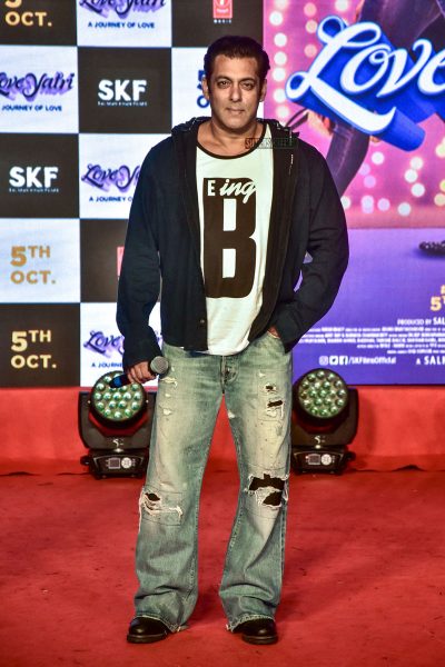 Salman Khan Promotes Loveyatri