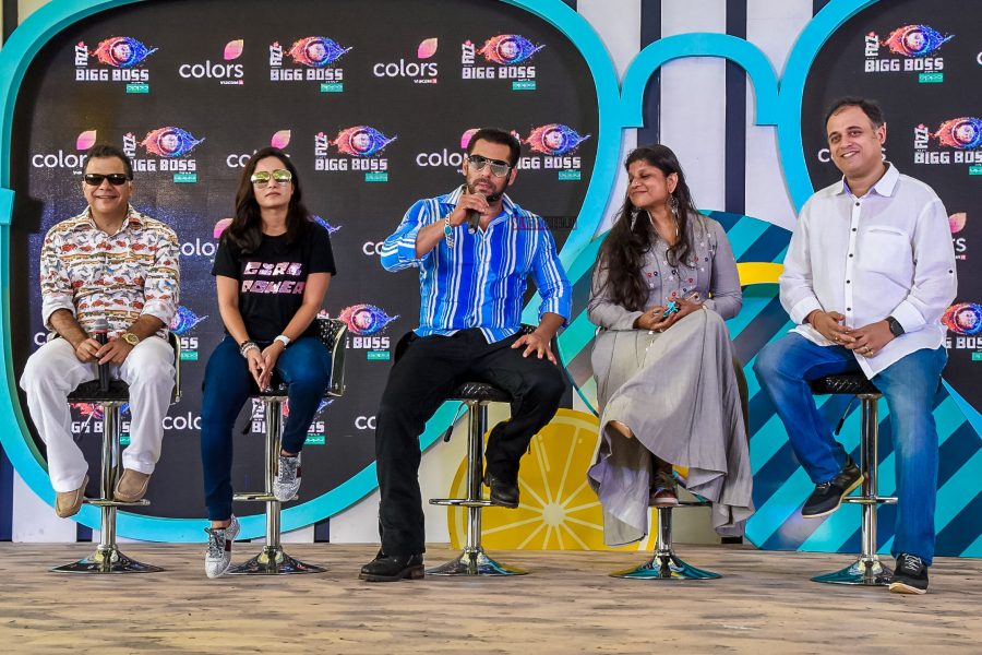 Salman Khan At The Launch Of Bigg Boss 12