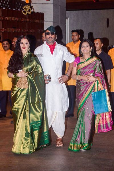 Celebrities At The Ambani Residence For Ganesh Chaturthi Celebrations