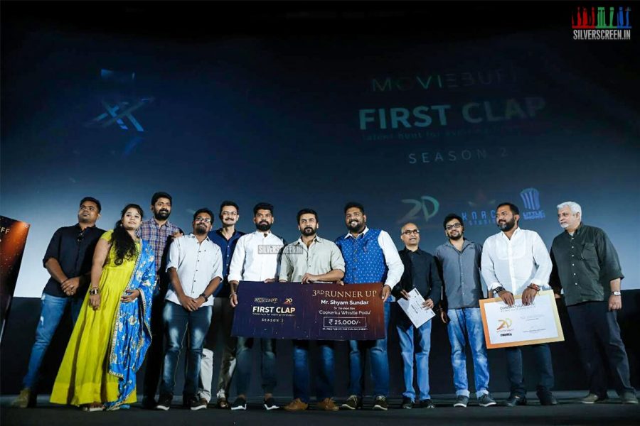 Suriya At The MovieBuff First Clap Awards Function Season 2