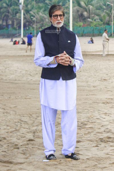 Amitabh Bachchan At The 'Banega Swachh India' Event