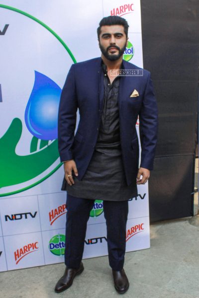 Arjun Kapoor At The 'Banega Swachh India' Event