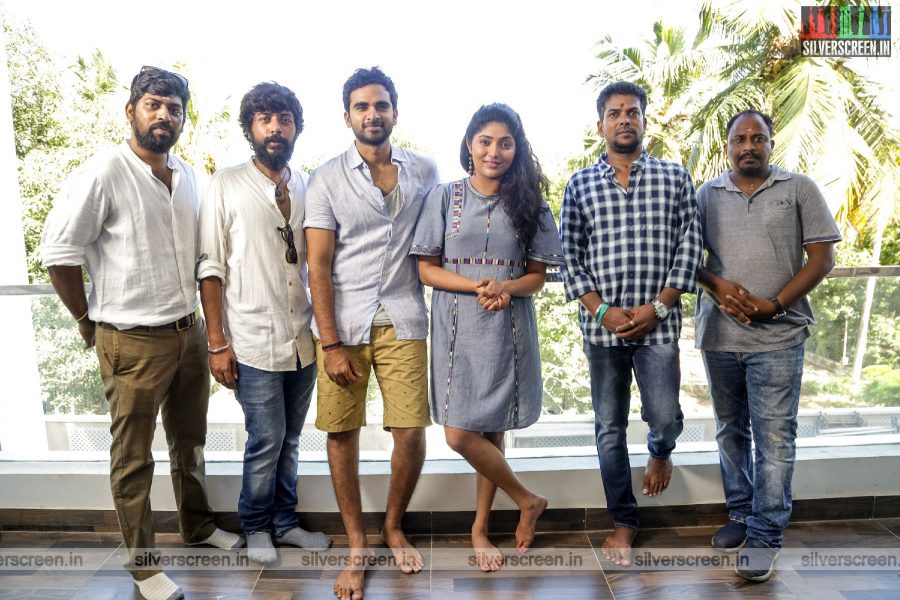 Ashok Selvan & Samyuktha Hornad At The Redrum Movie Launch