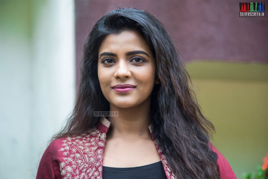 Aishwarya Rajesh At The Vada Chennai Press Meet