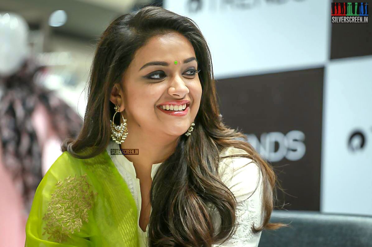 Keerthy Suresh  At The Launch Of A Fashion Store In Chennai