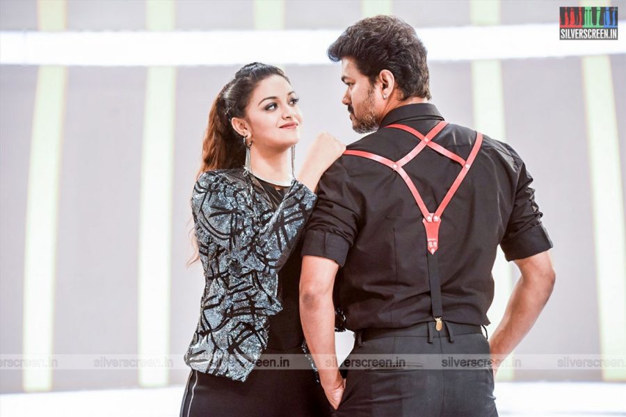 Sarkar Movie Stills Starring Vijay, Keerthy Suresh