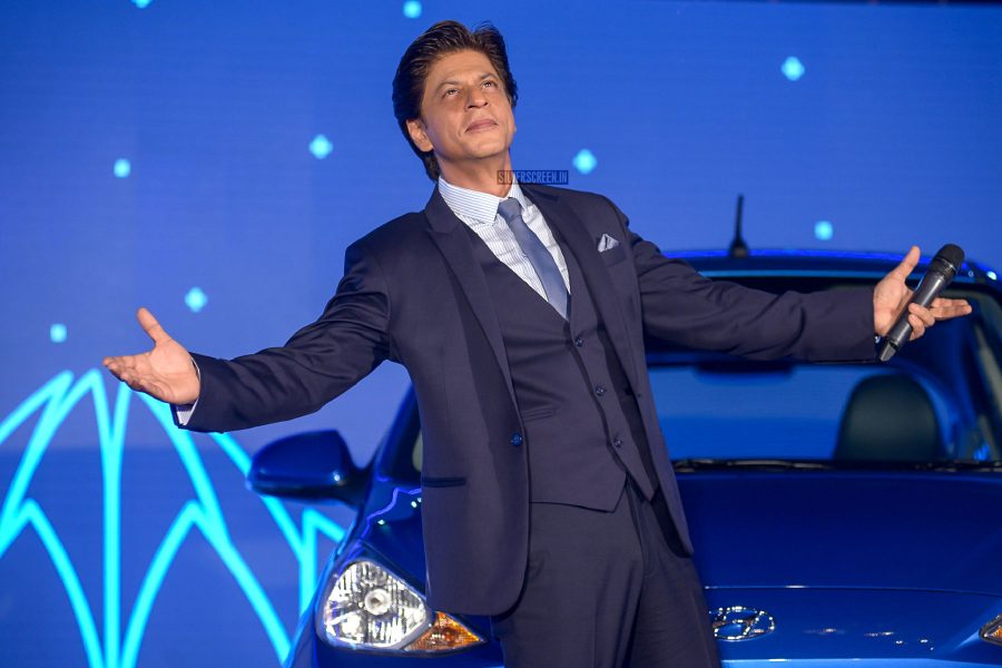 Shah Rukh Khan At A Car Launch