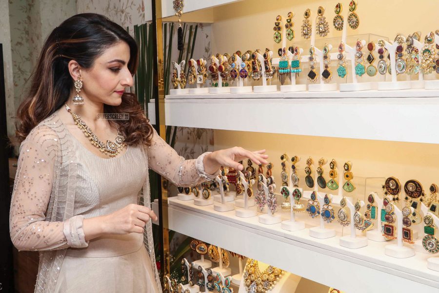 Soha Ali Khan At The Launch Of A New Jewellery Collection