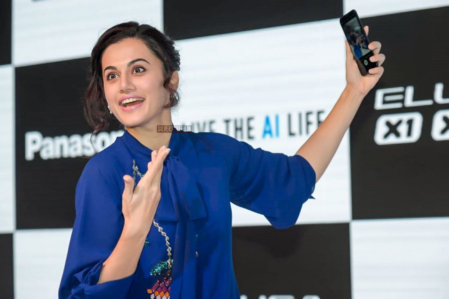 Taapsee Pannu At A Smartphone Launch