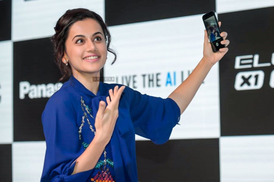 Taapsee Pannu At A Smartphone Launch