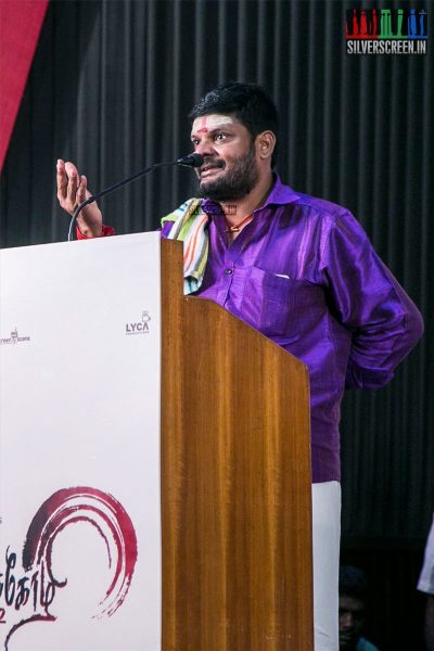 Ganja Karuppu Promotes Sandakozhi 2