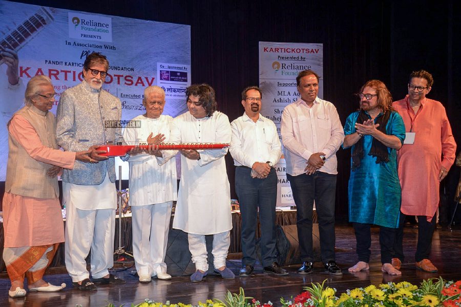 Amitabh Bachchan At The Launch Of Kartick Kumar's Foundation