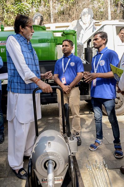 Amitabh Bachchan Buys Machines For Sewage Cleaning