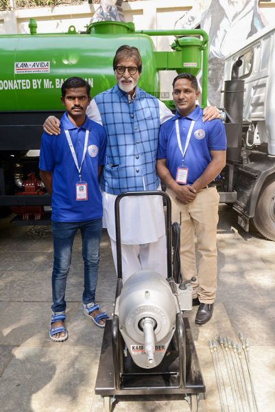 Amitabh Bachchan Buys Machines For Sewage Cleaning