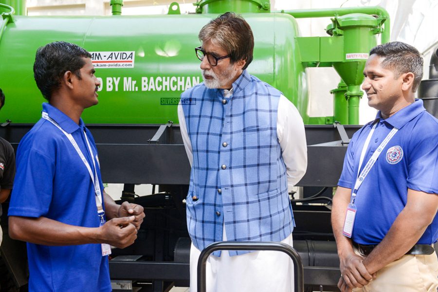 Amitabh Bachchan Buys Machines For Sewage Cleaning