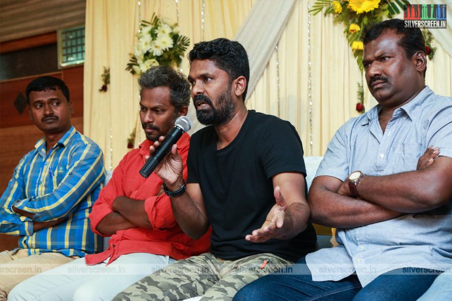 C Premkumar At The Press Meet To Address Plagiarism Charges Against '96'