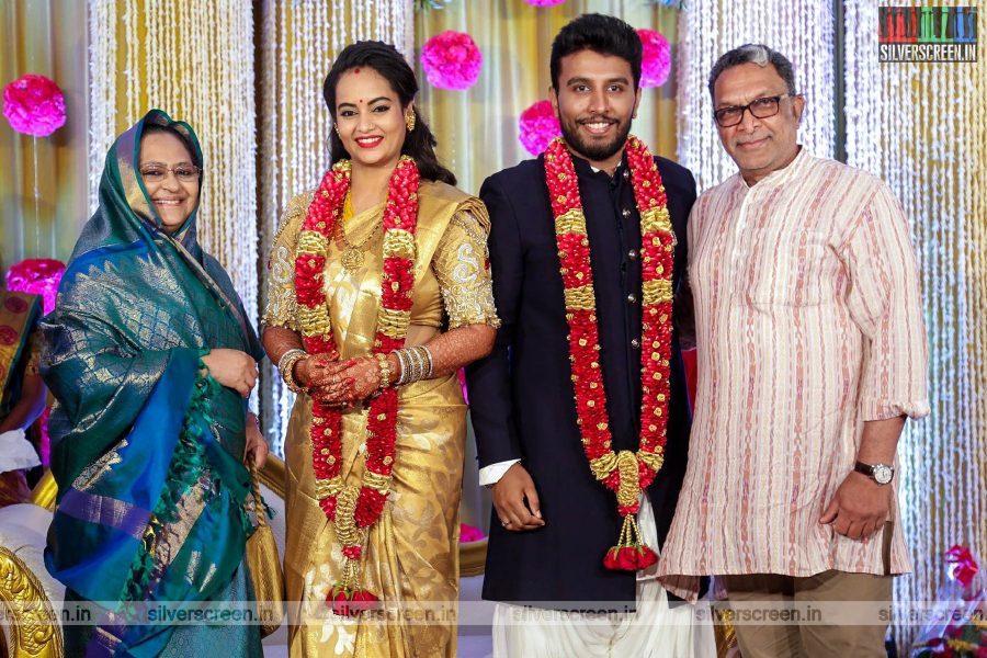 Nasser At The Suja Varunee & Shivakumar Wedding Reception