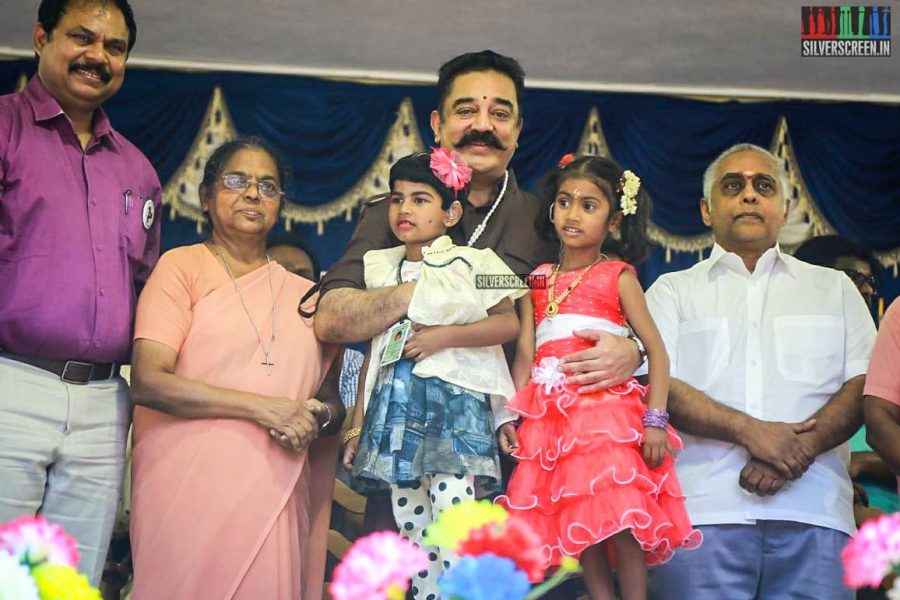 Kamal Haasan At The Celebrations of 'Children's Day' In Chennai