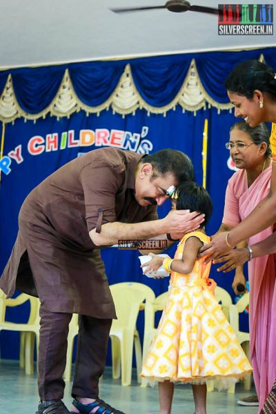 Kamal Haasan At The Celebrations of 'Children's Day' In Chennai