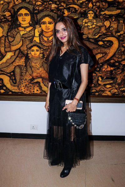 Madhoo At The 'Breaking Barriers' Exhibition