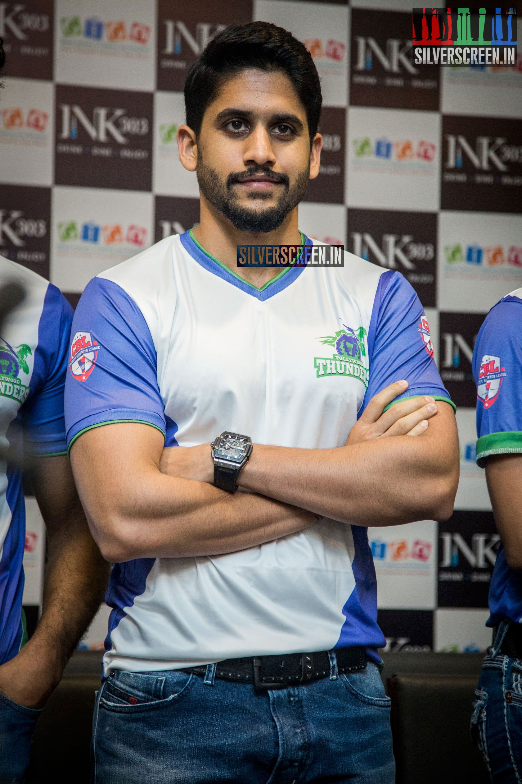 Naga Chaitanya at CBL Telugu Thunders Team Jersey Launch