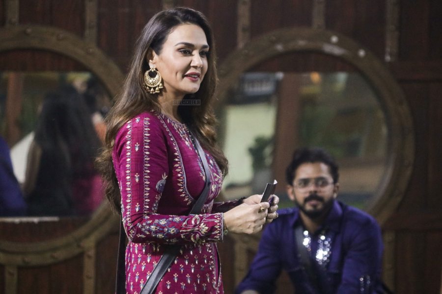 Preity Zinta On The Sets of Bigg Boss 2
