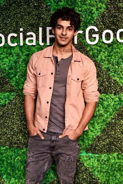 Ishaan Khattar At The 'Social For Good' Event