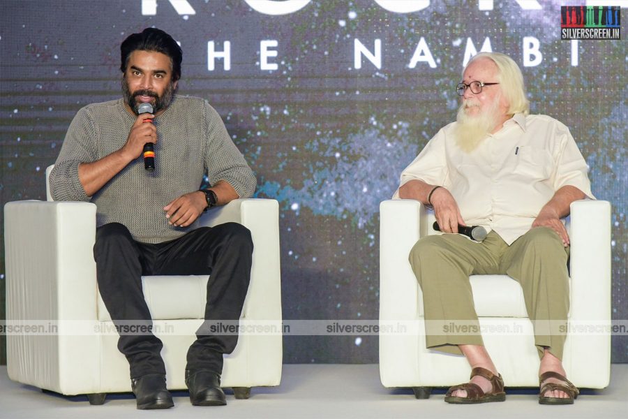 R Madhavan, Nambi Narayanan At The Rocketry Teaser Launch
