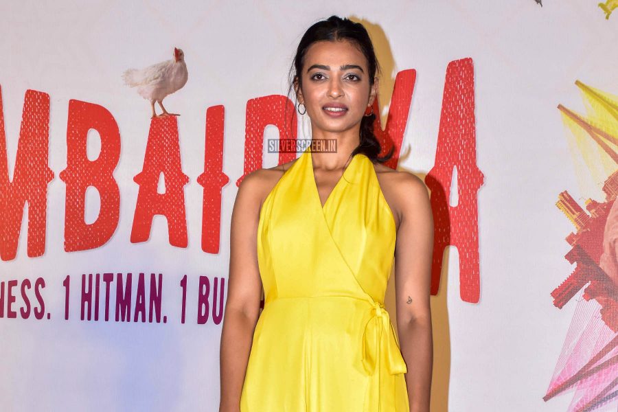 Radhika Apte At The ‘Bombairiya’ Trailer Launch