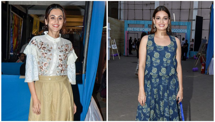 Dia Mirza, Taapsee Pannu At The ‘We The Women’ Event