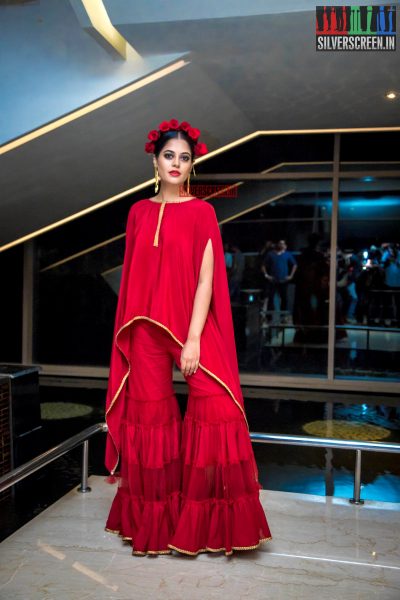 Bindu Madhavi At The  South Indian Fashion Awards 2018 In Chennai