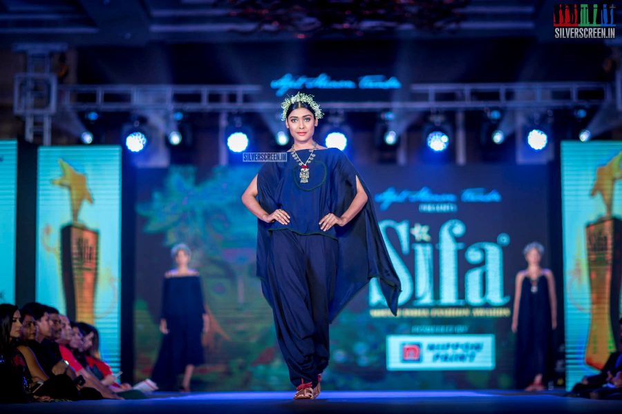 Gayathri Reddy At The  South Indian Fashion Awards 2018 In Chennai