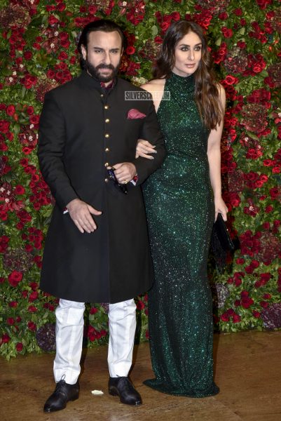 Kareena Kapoor, Saif Ali Khan At The Ranveer Singh, Deepika Padukone Wedding Reception