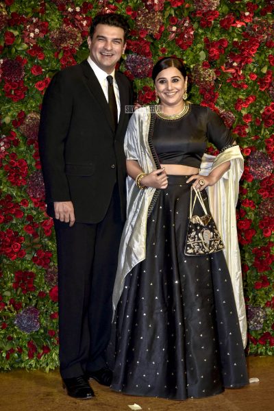 Vidya Balan At The Ranveer Singh, Deepika Padukone Wedding Reception