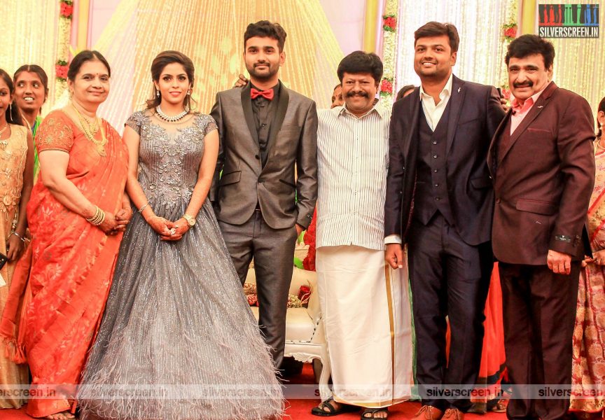 Rajkiran At The RS Jashwanth Kannan-K Priyanka Wedding Reception