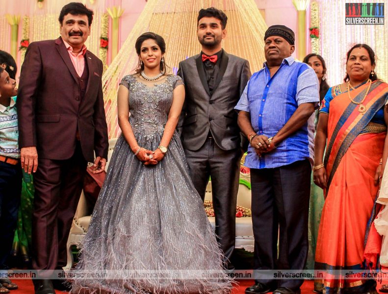 Senthil At The RS Jashwanth Kannan-K Priyanka Wedding Reception