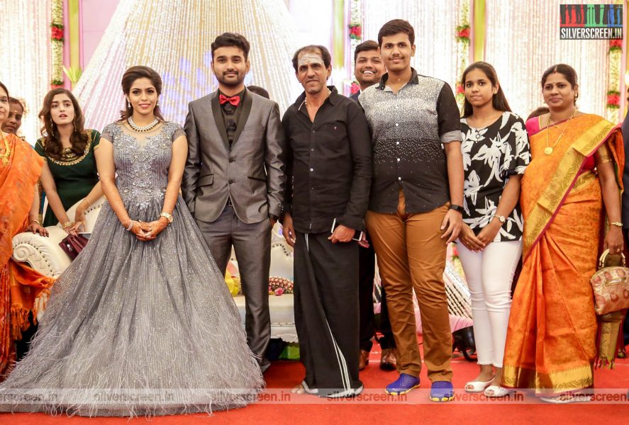 Vaiyapuri At The RS Jashwanth Kannan-K Priyanka Wedding Reception