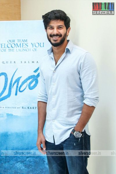 Dulquer Salmaan At The Vaan Movie Launch