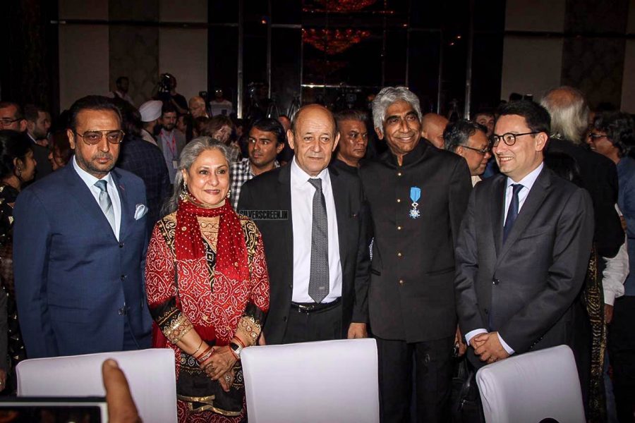 Jaya Bachchan, Ashok Amritraj At The Indo French Press Meet