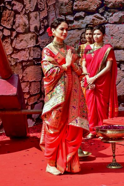 Kangana Ranaut At The ‘Manikarnika – The Queen Of Jhansi’ Trailer Launch