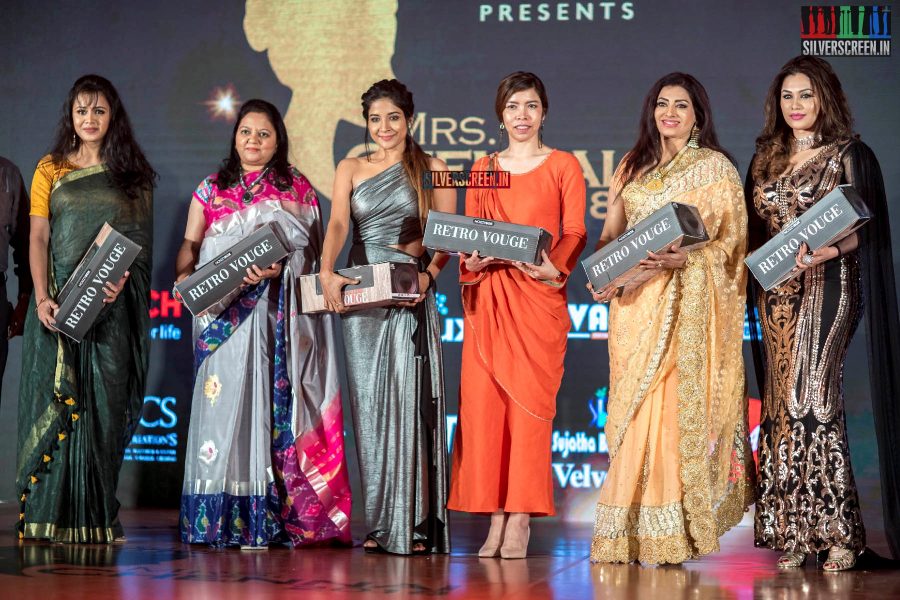 Sakshi Agarwal At The Grand Finale of Mrs.Chennai 2018