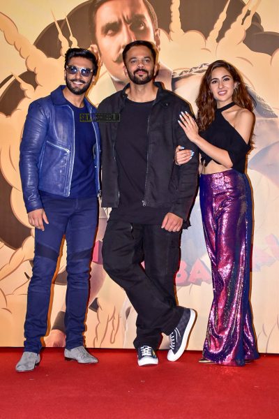 Ranveer Singh, Sara Ali Khan At The ‘Simmba’ Trailer Launch