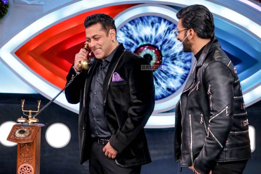 Ranveer Singh Promotes 'Simmba' On The Sets Of Bigg Boss 12