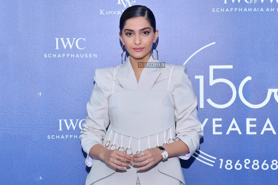 Sonam Kapoor At The Launch Of A New Watch Collection