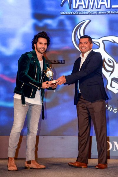 Varun Dhawan At The 'Digital Marketers' Awards