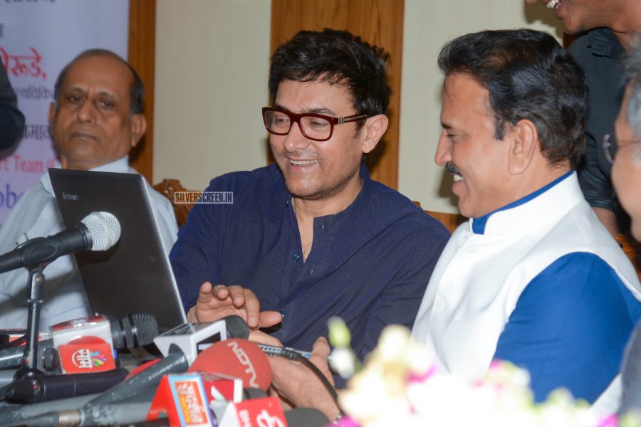Aamir Khan At The Child Obesity Awareness Event