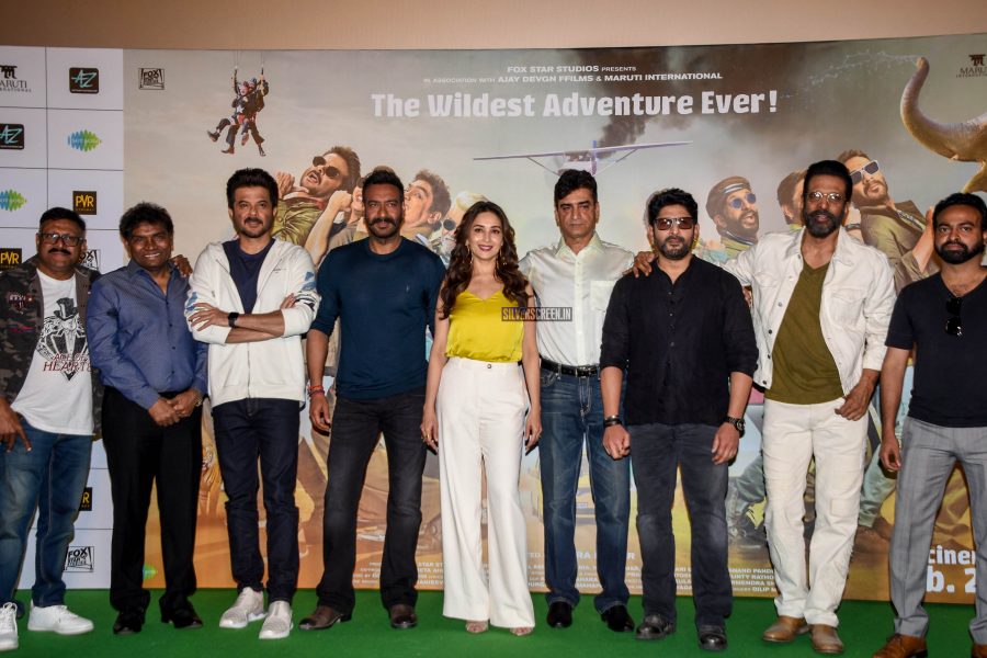 Ajay Devgn, Anil Kapoor, Madhuri Dixit At The 'Total Dhamaal' Trailer Launch