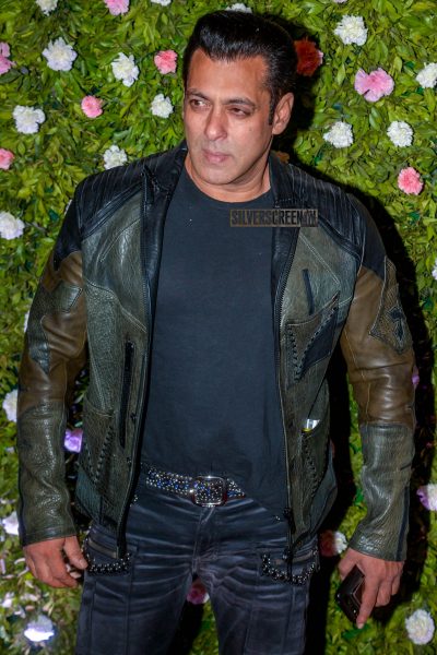 Salman Khan At Amit Thackrey And Mitali Borude Wedding Reception