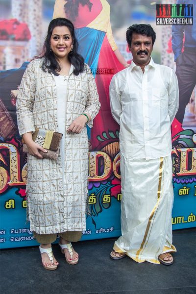 Cheran, Meena At The 'Thirumanam' Audio Launch