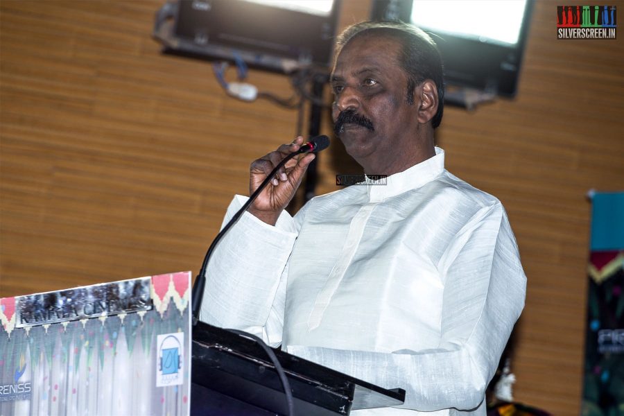 Vairamuthu At The 'Thirumanam' Audio Launch